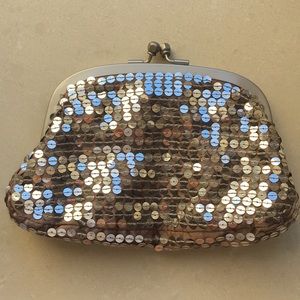 Perfect little silver clutch